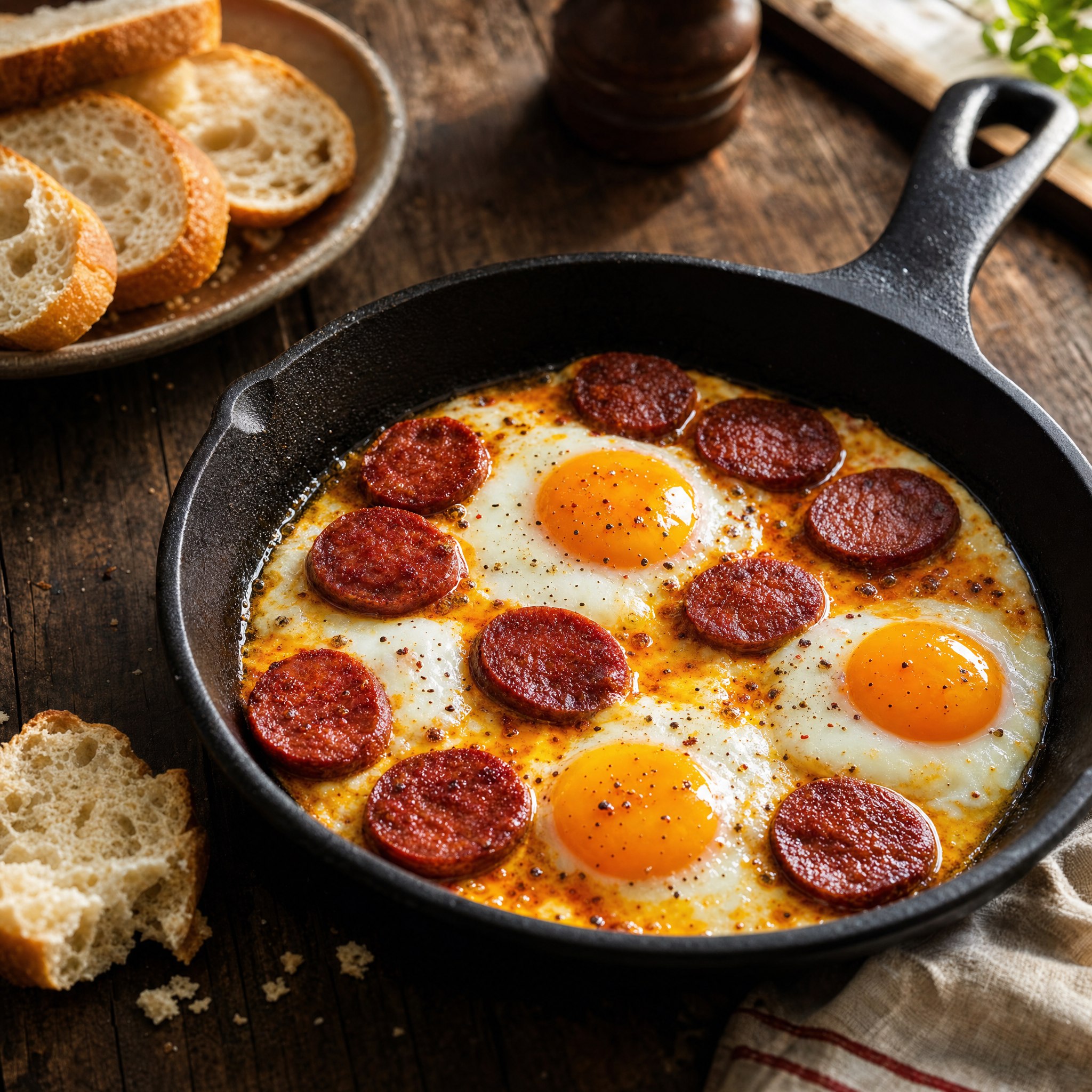 Sucuk og egg